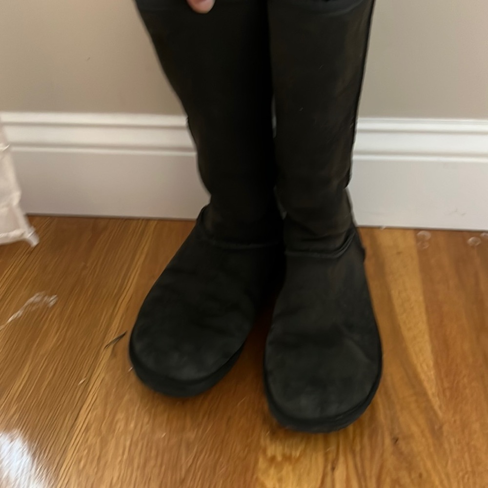 Tall Black Uggs
